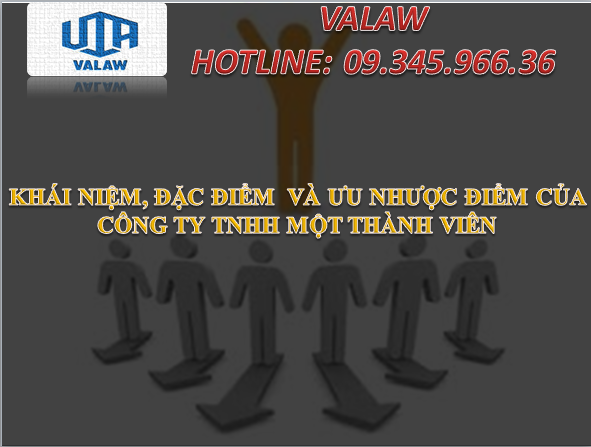 KHÁI NIỆM, ĐẶC ĐIỂM  VÀ ƯU NHƯỢC ĐIỂM CỦA CÔNG TY TNHH MỘT THÀNH VIÊN